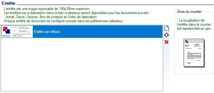 Interface du Module Administrateur