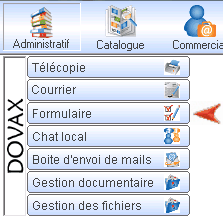 Formulaires Interface Module Correspondre