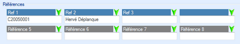 Interface du module finance