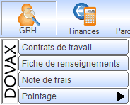 Interface du Module GRH