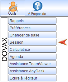 Interface du Module Outils